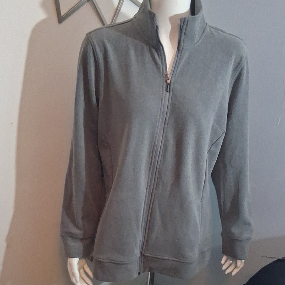 Hi-Tec Women's Charcoal Zip-Up Jacket
